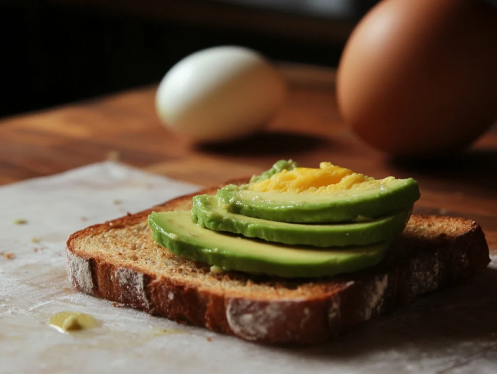 Avocado Toast with Egg Grams of Fiber2